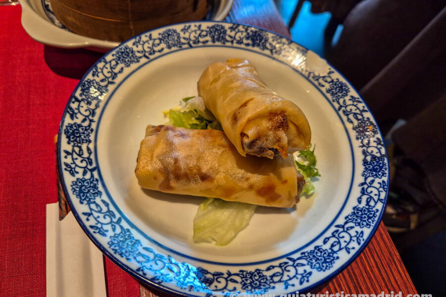 Rollitos de verdura variada, de Kzen