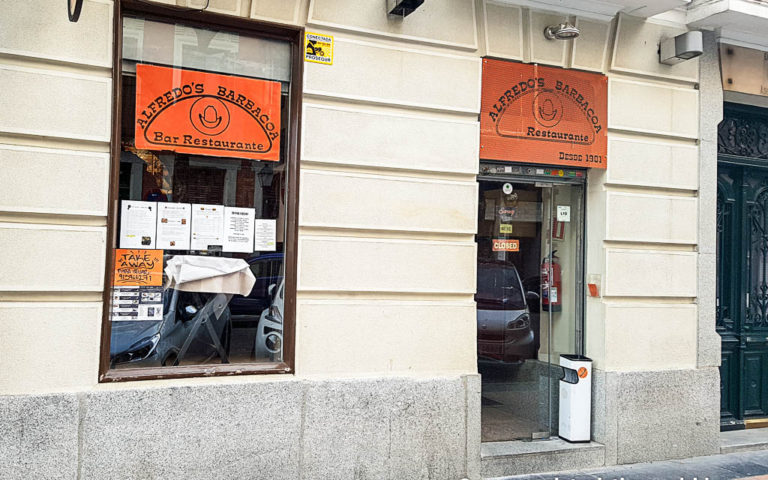 Entrada a Alfredo's Barbacoa