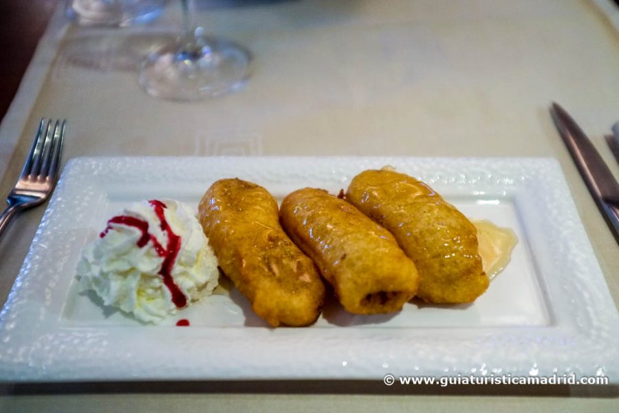 Platano frito con miel, de Asia Té