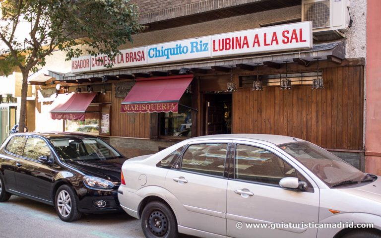 Entrada al Chiquito Riz