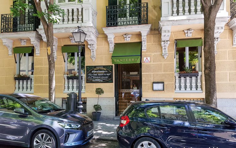 Exterior del restaurante Santerra
