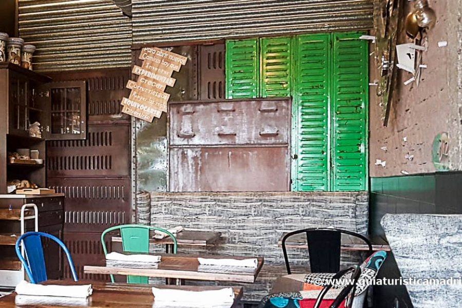 Interior del restaurante Raíces, de Carlos Maldonado