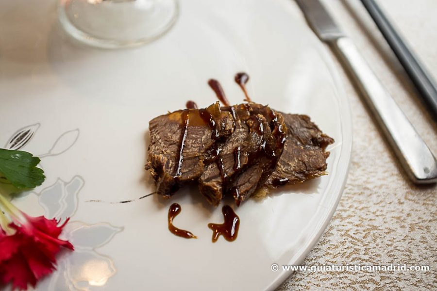 Ternera a las 5 especias, de El Bund Restaurante
