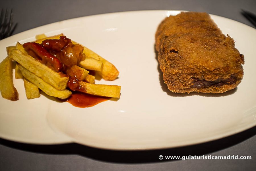Cachopo de ternera. en Viavélez
