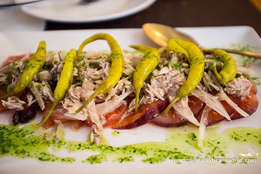 Ensalada de tomate, de la Qchara de Pachi