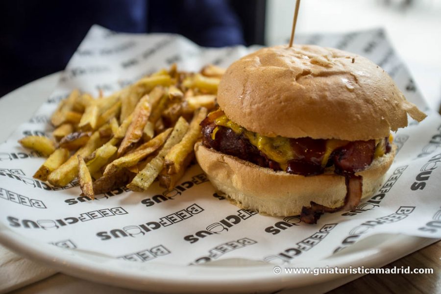 Hamburguesa Cheeseburger, de Beefcious