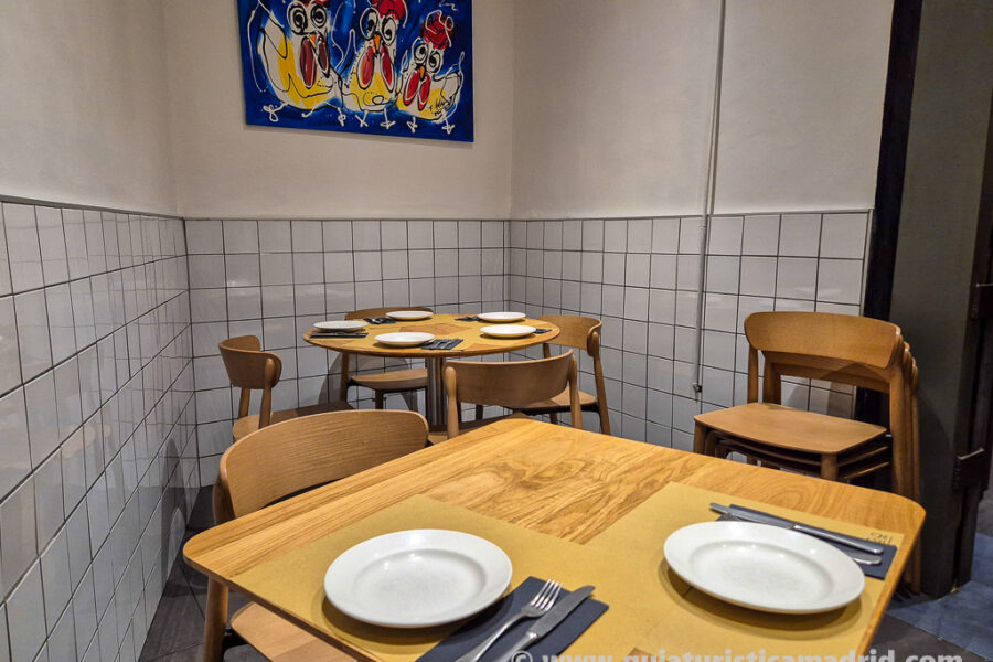 Comedor interior de la Falda